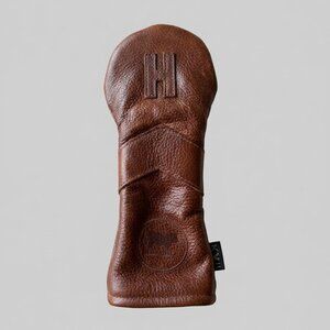 Dormie Golf Workshop Tobacco Leather Hybrid Headcover Classic Country Club